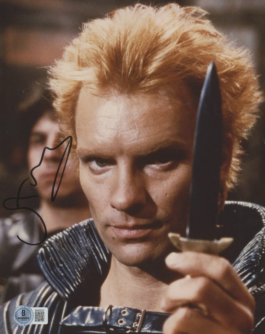 Autographed 8x10 Dune Photo Signed by Sting BAS BN29233 (1 of 3)