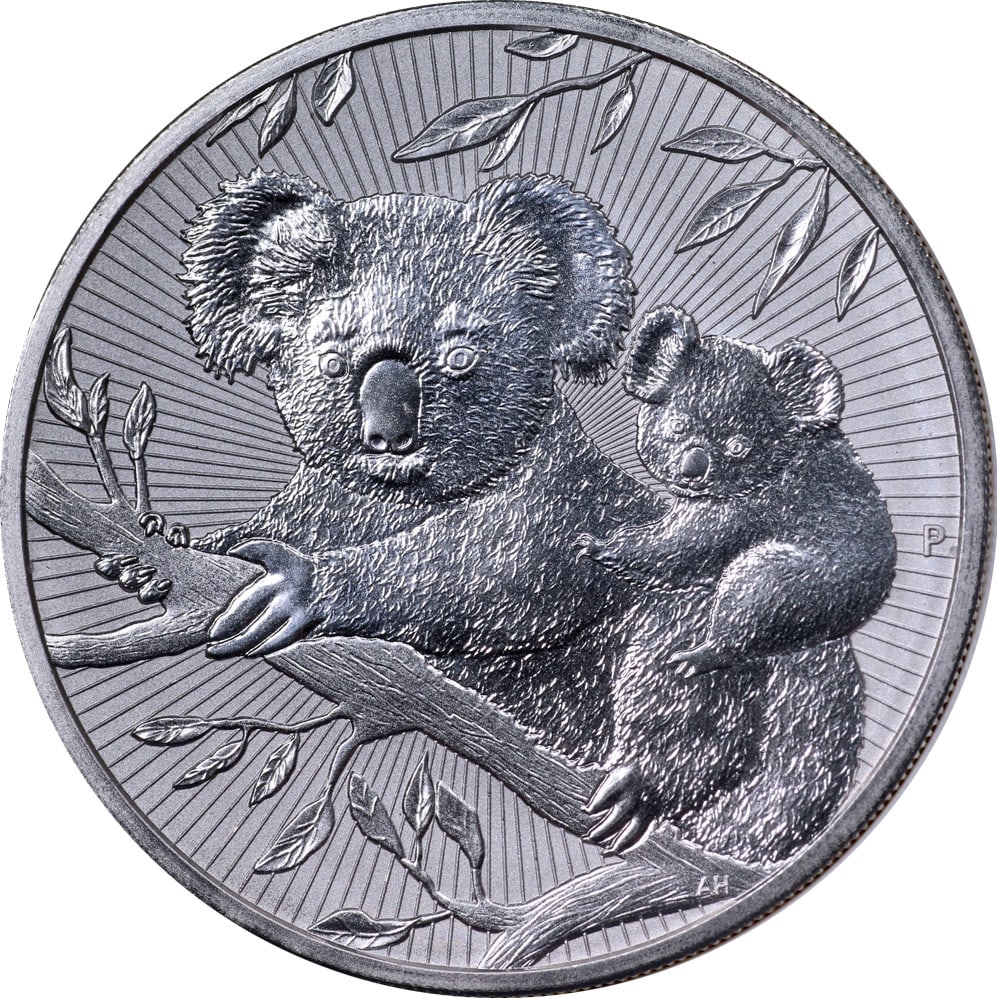 2018 P Australia Koala Mother and Baby 2oz Silver $2 NGC MS70 (1 of 4)