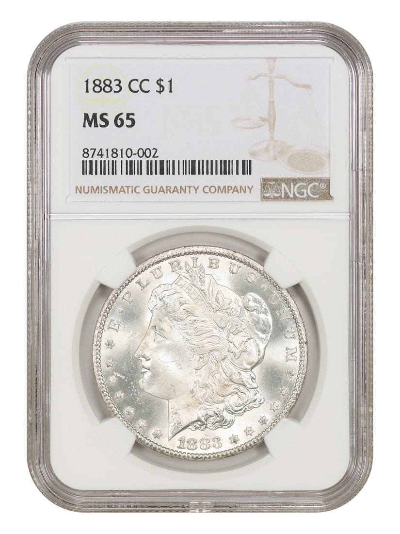NGC MS65 1883 Carson City Morgan Silver Dollar $1 (1 of 4)