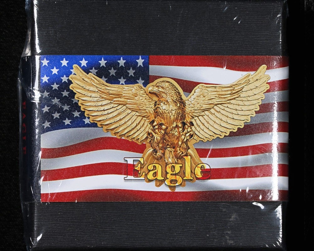 2025 Cameroon USA Bald Eagle 2 Oz Silver Coin Gold Gilded OGP COA (1 of 2)