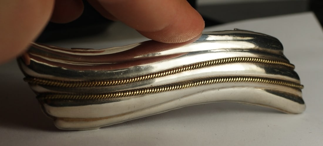 Mexico Handmade 925 Sterling Silver Hair Brooch Pin (1 of 5)
