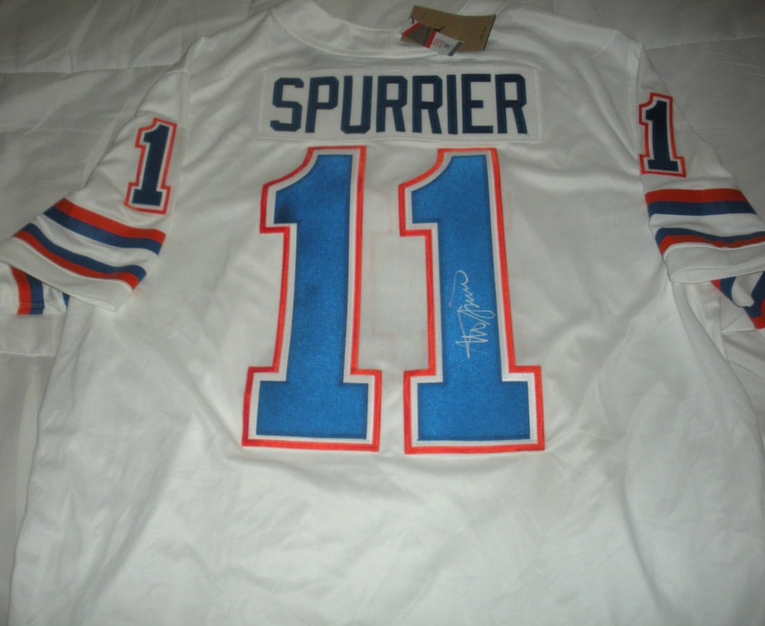 Steve Spurrier Florida Gators signed official licensed Jumpman jersey HT66 COA (1 of 3)