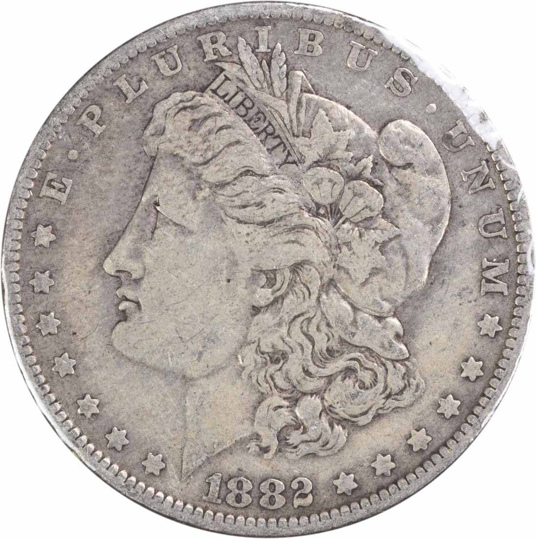 1882 O over S Morgan Dollar VAM 3 Fine Uncertified: 1882 O over S Morgan Dollar VAM 3 Fine Uncertified 1882-O/S VAM 3 Morgan Silver Dollar. This pre-owned coin is uncertified and circulated, with a Fine grade noted in the listing. Specifications Item T