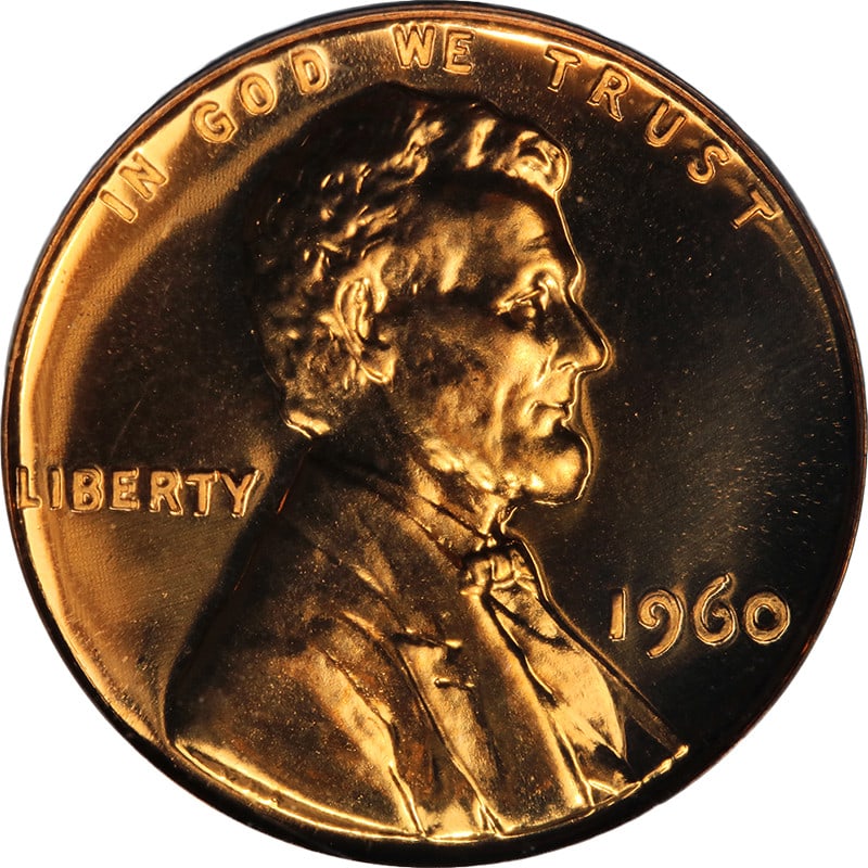 1960 Proof Lincoln Cent Small Large Date PCGS PR66 RD Full Red (1 of 4)
