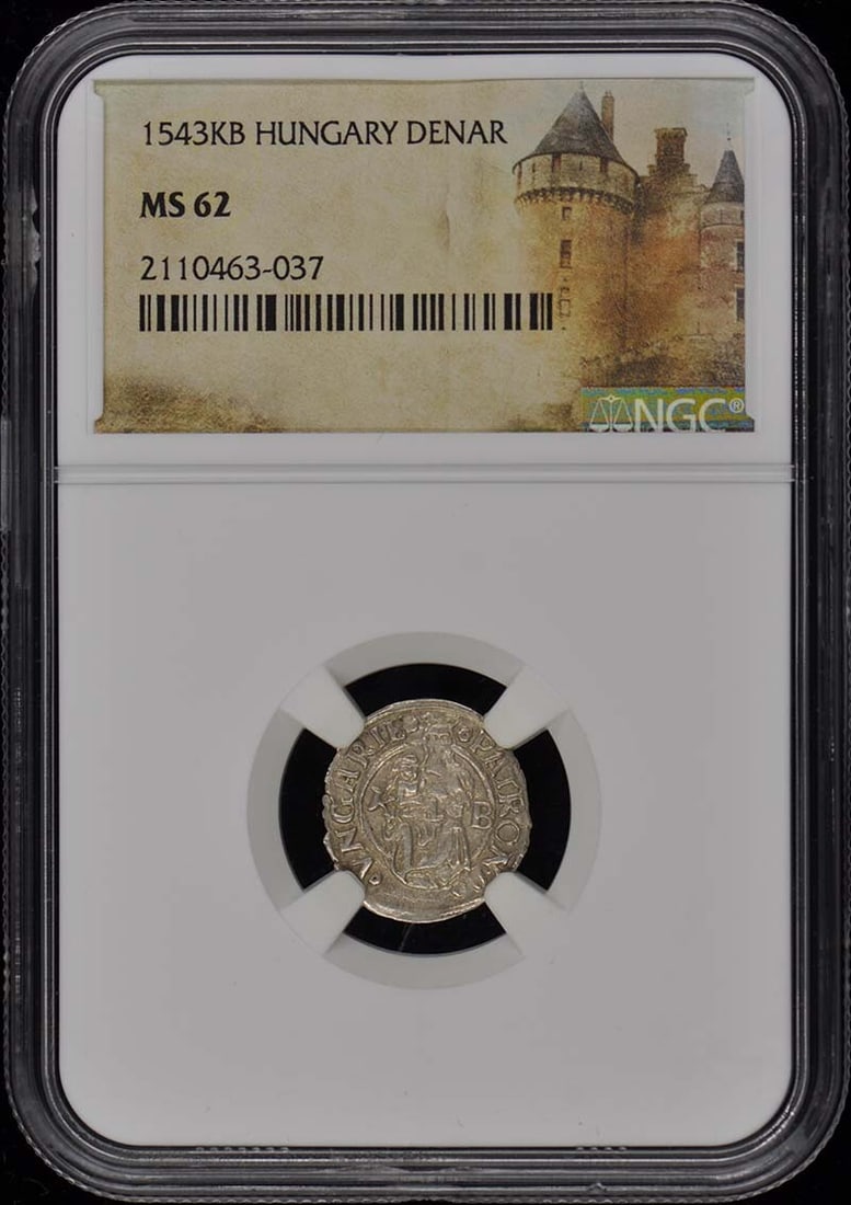 1543KB Hungary Denar NGC MS62 Uncirculated Coin (1 of 2)
