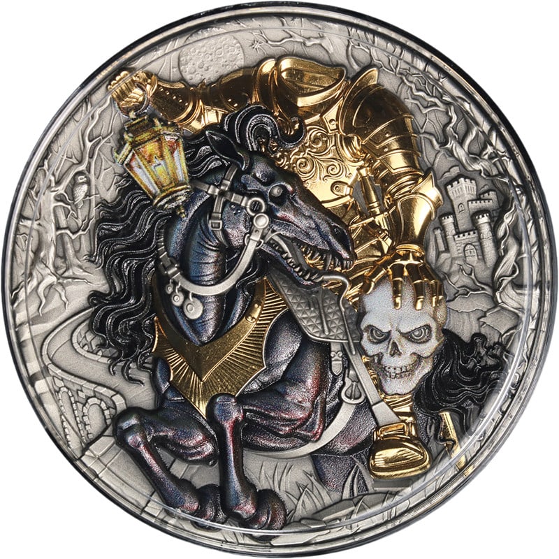 Niue 2026 Headless Rider $5 2 oz .999 Silver Coin OGP COA (1 of 3)