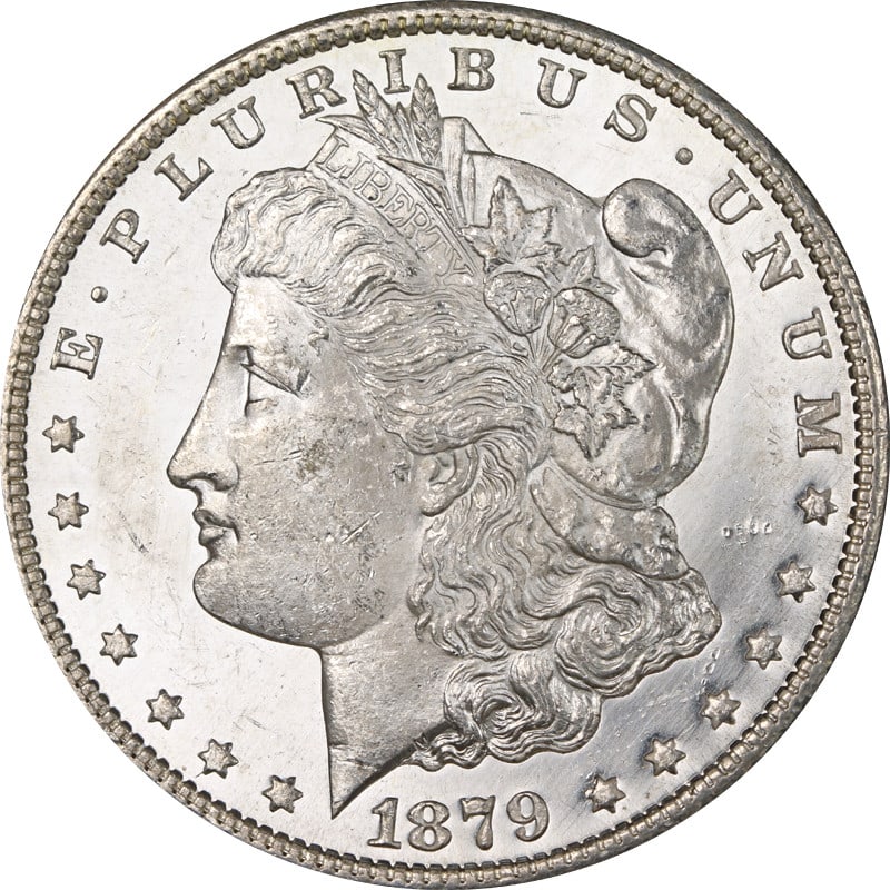 1879 S Proof Like Morgan Silver Dollar Uncertified: 1879 S Proof Like Morgan Silver Dollar Uncertified 1879-S Morgan Silver Dollar in proof like finish. This pre-owned coin is uncirculated and uncertified. Specifications Coin Type: Morgan Silver Dollar