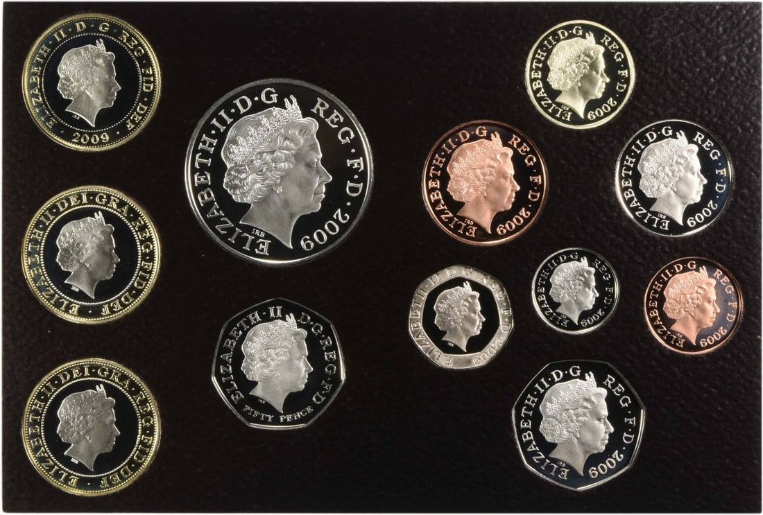 United Kingdom 2009 OGP Proof Coin Set 12 Coins (1 of 2)