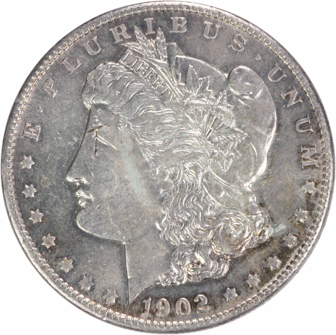 Uncirculated 1902 O Silver Dollar Morgan BU Uncertified US Coin: Uncirculated 1902 O Silver Dollar Morgan BU Uncertified US Coin This 1902-O Morgan Silver Dollar is an uncirculated coin featuring brilliant uncirculated (BU) quality. Struck at the New Orleans Mint, 