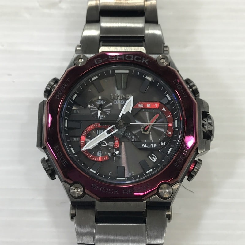 CASIO G-SHOCK MTG-B2000BD-1A4JF men's Tough Solar wristwatch Japan: CASIO G-SHOCK MTG-B2000BD-1A4JF men's Tough Solar wristwatch Japan Casio G-SHOCK MTG-B2000 Series wristwatch for men in black. This Japan-made MTG-B2000BD-1A4JF features Tough Solar functionality and 