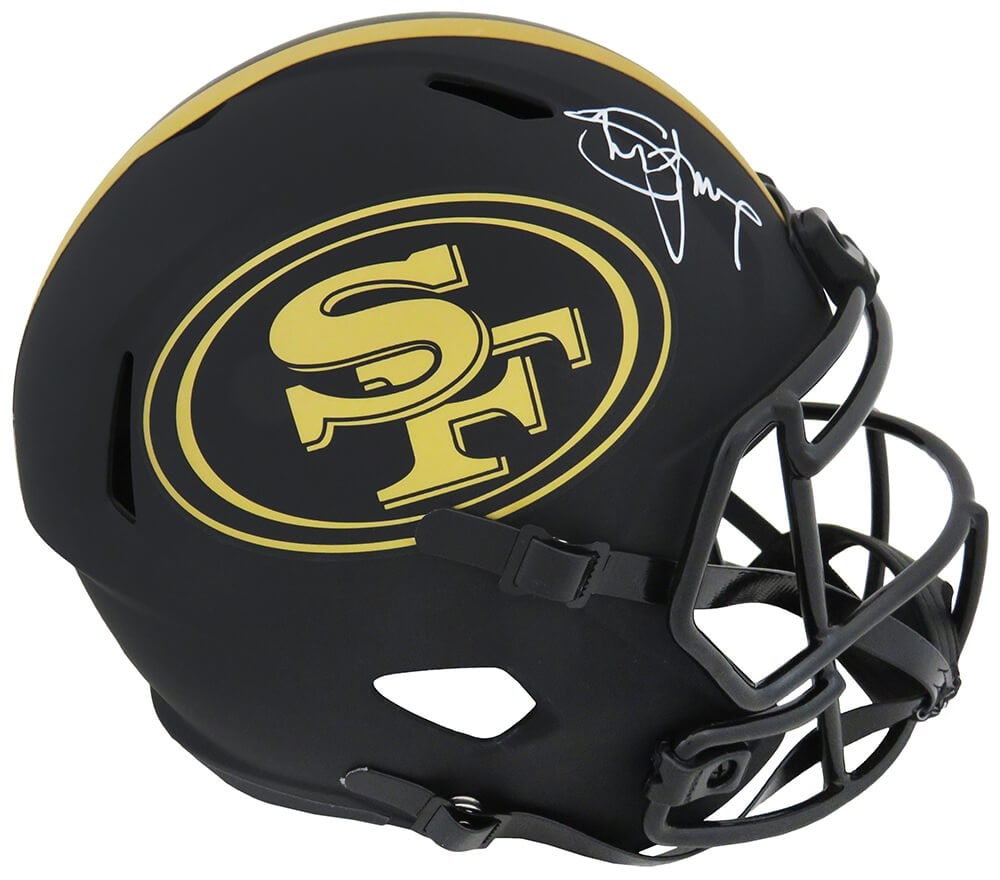 Steve Young Signed 49ers Eclipse Riddell Full Size Helmet with COA (1 of 1)