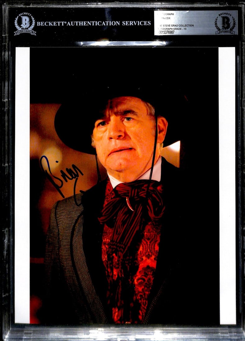 Beckett 10 Autographed 8x10 Photo of Brian Cox from Deadwood (1 of 1)
