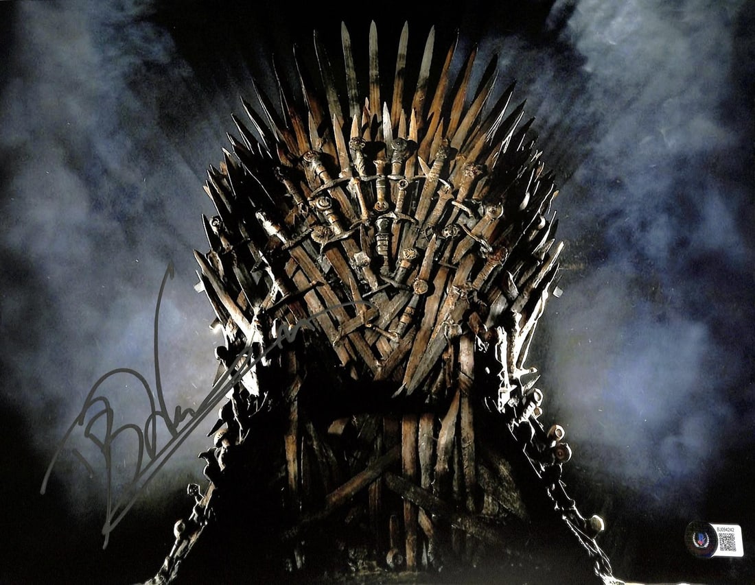 11x14 Beckett authenticated D.B. Weiss Game of Thrones autograph photo (1 of 1)