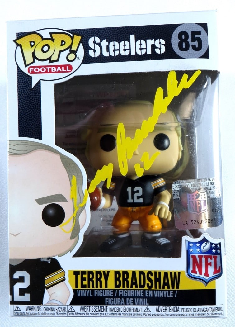 Terry Bradshaw Funko POP Steelers Figure Signed With JSA Authentication (1 of 3)