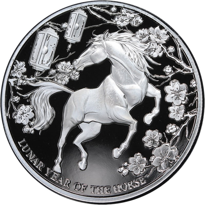 Pitcairn Islands 2026 $5 Lunar Horse 1 oz Silver Proof with OGP COA: Pitcairn Islands 2026 $5 Lunar Horse 1 oz Silver Proof with OGP COA Original 2026 Pitcairn Islands 1 ounce silver $5 Lunar Horse proof coin with OGP and COA. This uncirculated coin is struck in .999 f