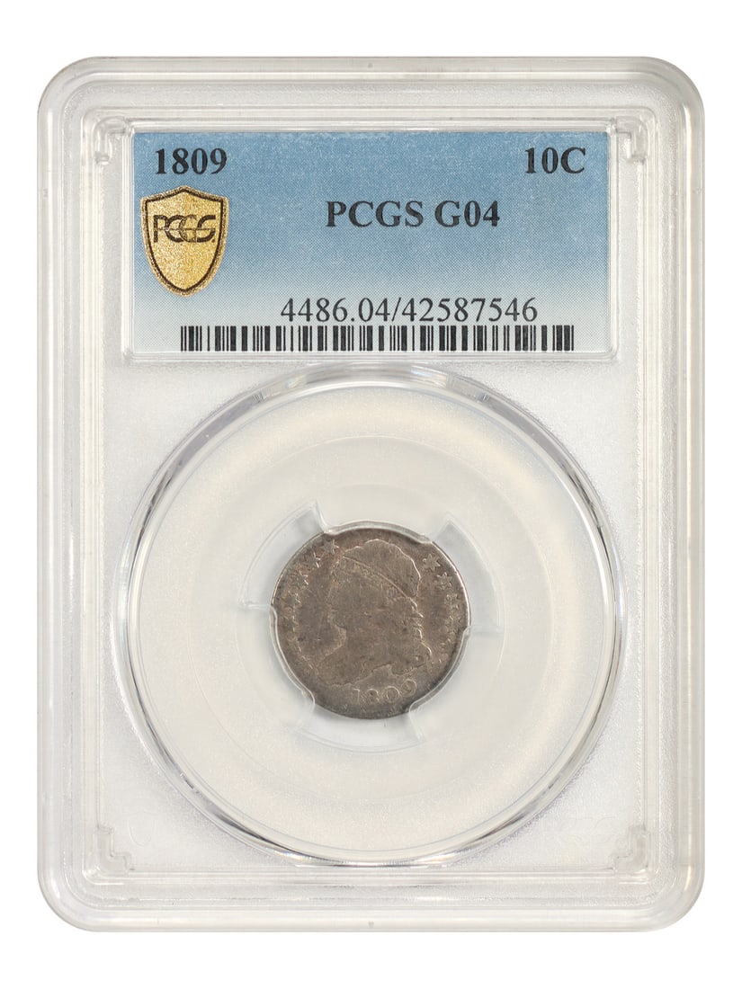 PCGS Good 04 1809 Capped Bust 10C Dime (1 of 5)