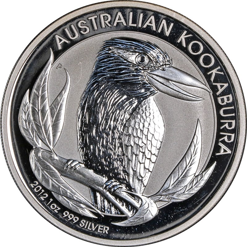 Australian Silver Kookaburra 1 Oz Coin 2012 Uncertified: Australian Silver Kookaburra 1 Oz Coin 2012 Uncertified Original 2012 Australia 1 Ounce Silver Kookaburra bullion coin with uncirculated condition, strong strike, and notable luster. This pre-owned co