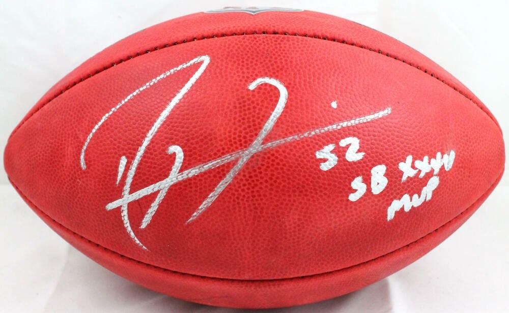 Ray Lewis signed NFL Duke football SB MVP Beckett Witnessed hologram: Ray Lewis signed NFL Duke football SB MVP Beckett Witnessed hologram Autographed NFL Duke football signed by Ray Lewis. The ball is identified as an original item associated with the Baltimore Ravens 