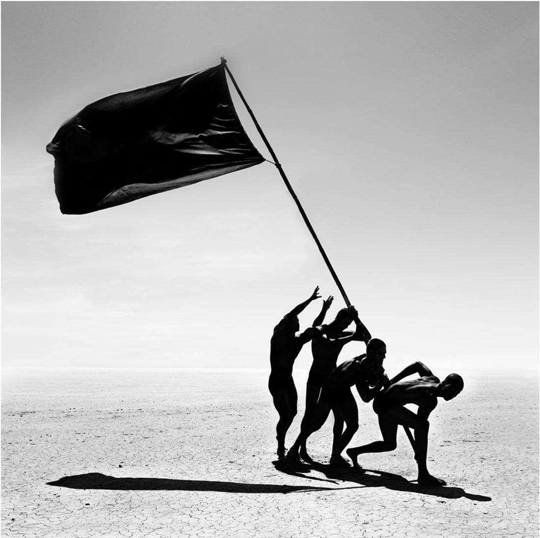 Giuliano Bekor C1 contemporary photograph 40" x 40" edition 1/10: Giuliano Bekor C1 contemporary photograph 40" x 40" edition 1/10 "C1" is a contemporary black and white photograph from Giuliano Bekor's CONTENDER series. This original archival pigment print is produ