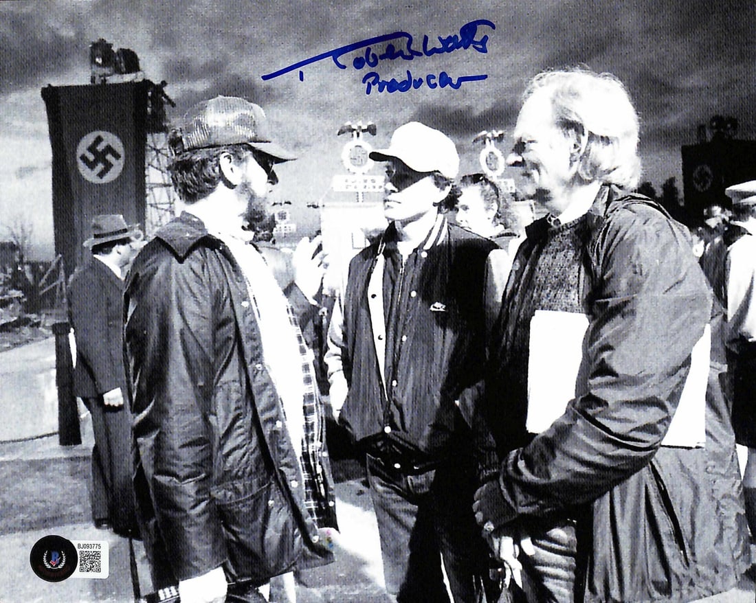Beckett Certified Robert Watts Autographed 8x10 Last Crusade Set Photo (1 of 1)