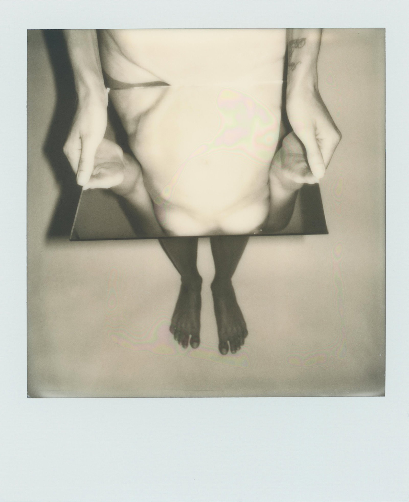 Larsen Sotelo Pola Girls 11 signed unique Polaroid photograph: Larsen Sotelo Pola Girls 11 signed unique Polaroid photograph "Pola Girls 11" is a unique contemporary Polaroid photograph by Larsen Sotelo, created in 2019. This piece is numbered and hand signed by 