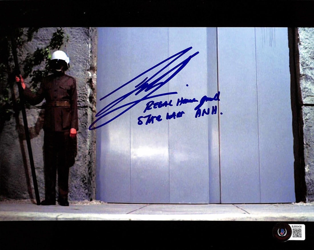 Beckett Certified Derek Lyons Signed Star Wars Rebel Honor Guard 8x10 Photo (1 of 1)