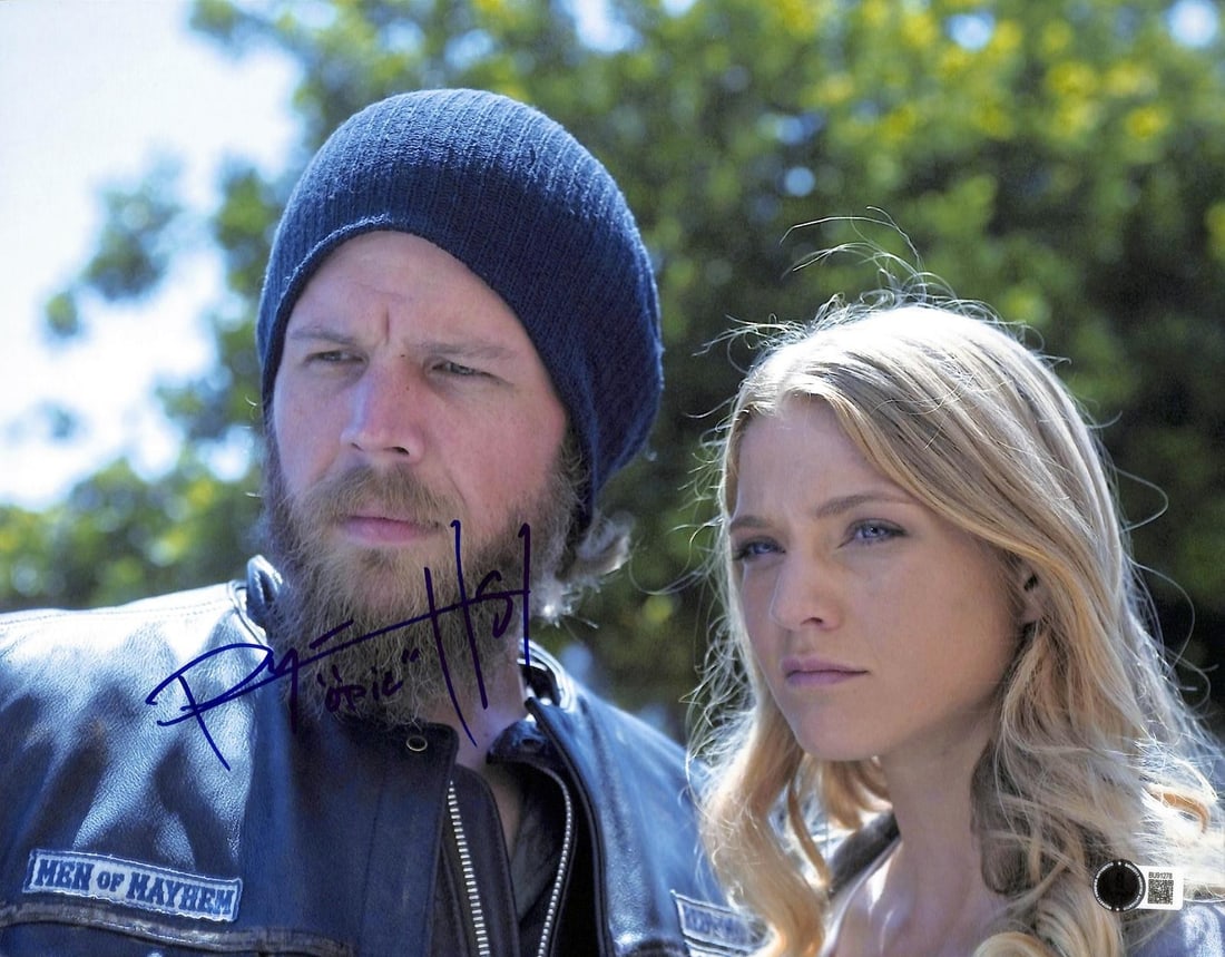 11x14 Sons of Anarchy photo signed by Ryan Hurst Beckett authenticated (1 of 1)