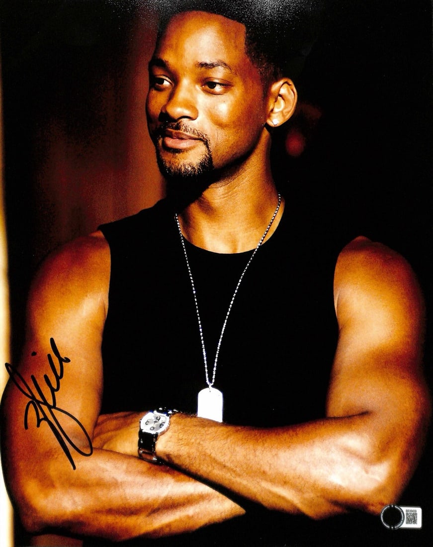 Beckett Certified 11x14 Bad Boys Photo Autographed by Will Smith (1 of 1)