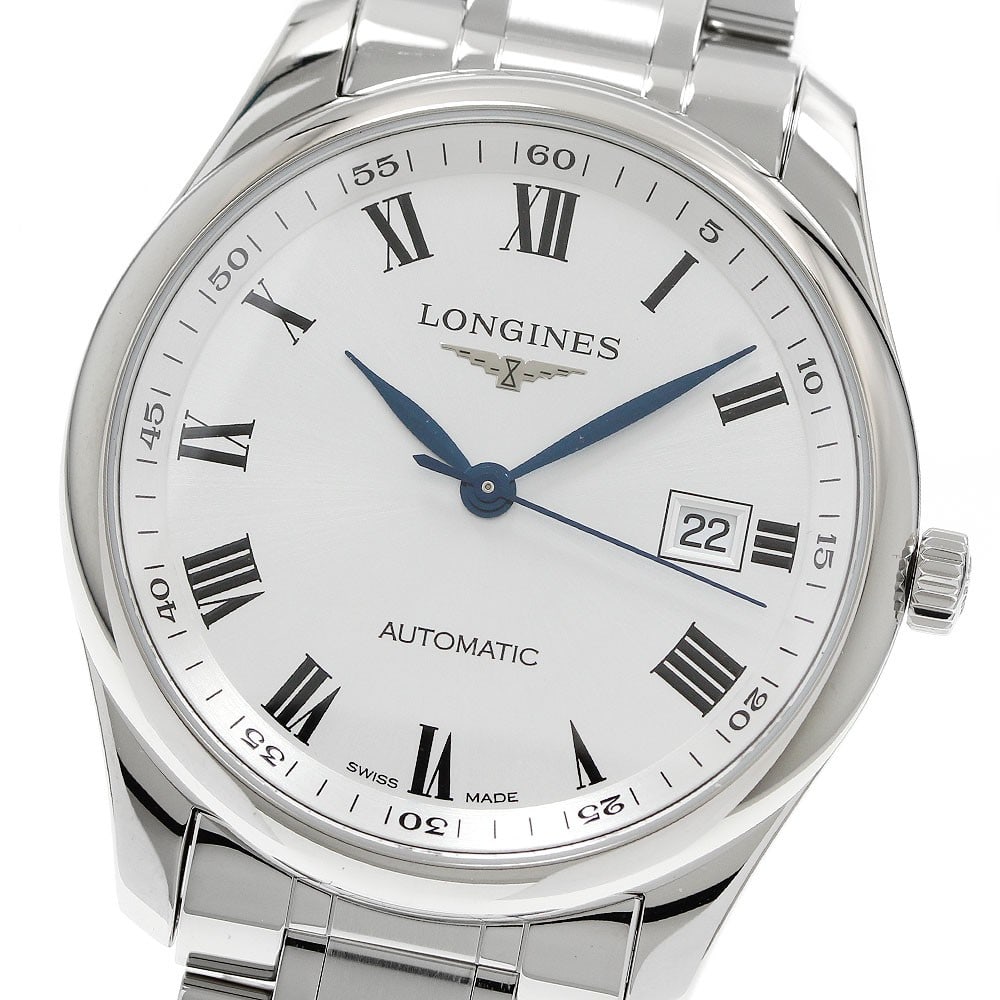 Longines Master Collection mens automatic date watch L2.793.4 steel: Longines Master Collection mens automatic date watch L2.793.4 steel Longines Master Collection men's wristwatch with automatic movement and date display. This stainless steel watch features a silver d