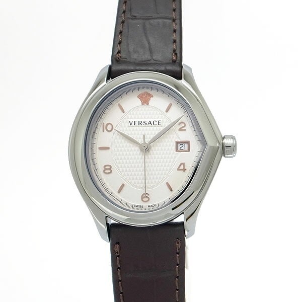 Gianni Versace V-Master 20Q99-D002S497 mens quartz wristwatch: Gianni Versace V-Master 20Q99-D002S497 mens quartz wristwatch men's wristwatch from the Versace V-Master collection with a quartz movement and Swiss origin. It features a rounded elongated case, a pal