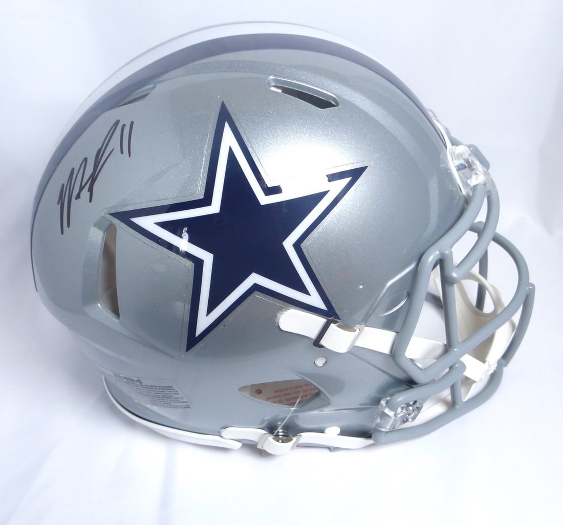 Fanatics Micah Parsons signed Dallas Cowboys full size Speed Authentic helmet (1 of 6)