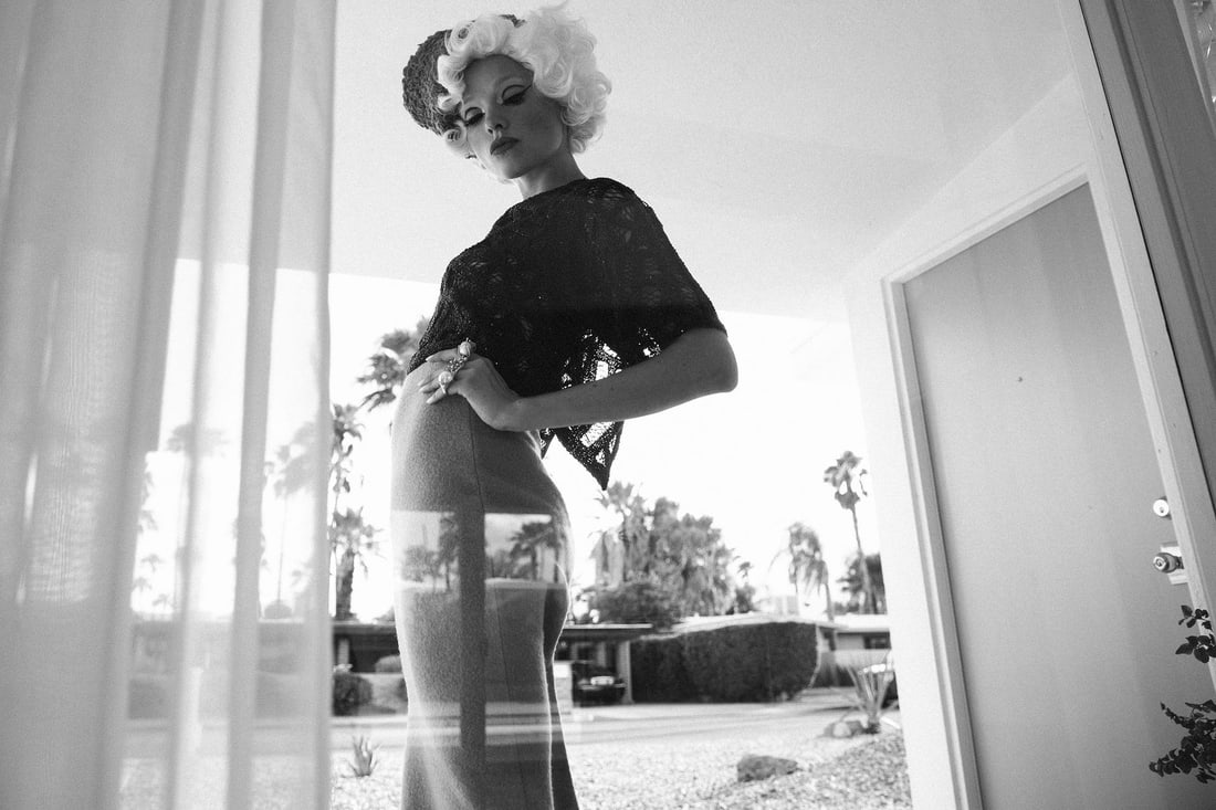 Brian Ziff Inside Out 1 black and white giclee print 24" x 36" edition of 7 (1 of 2)