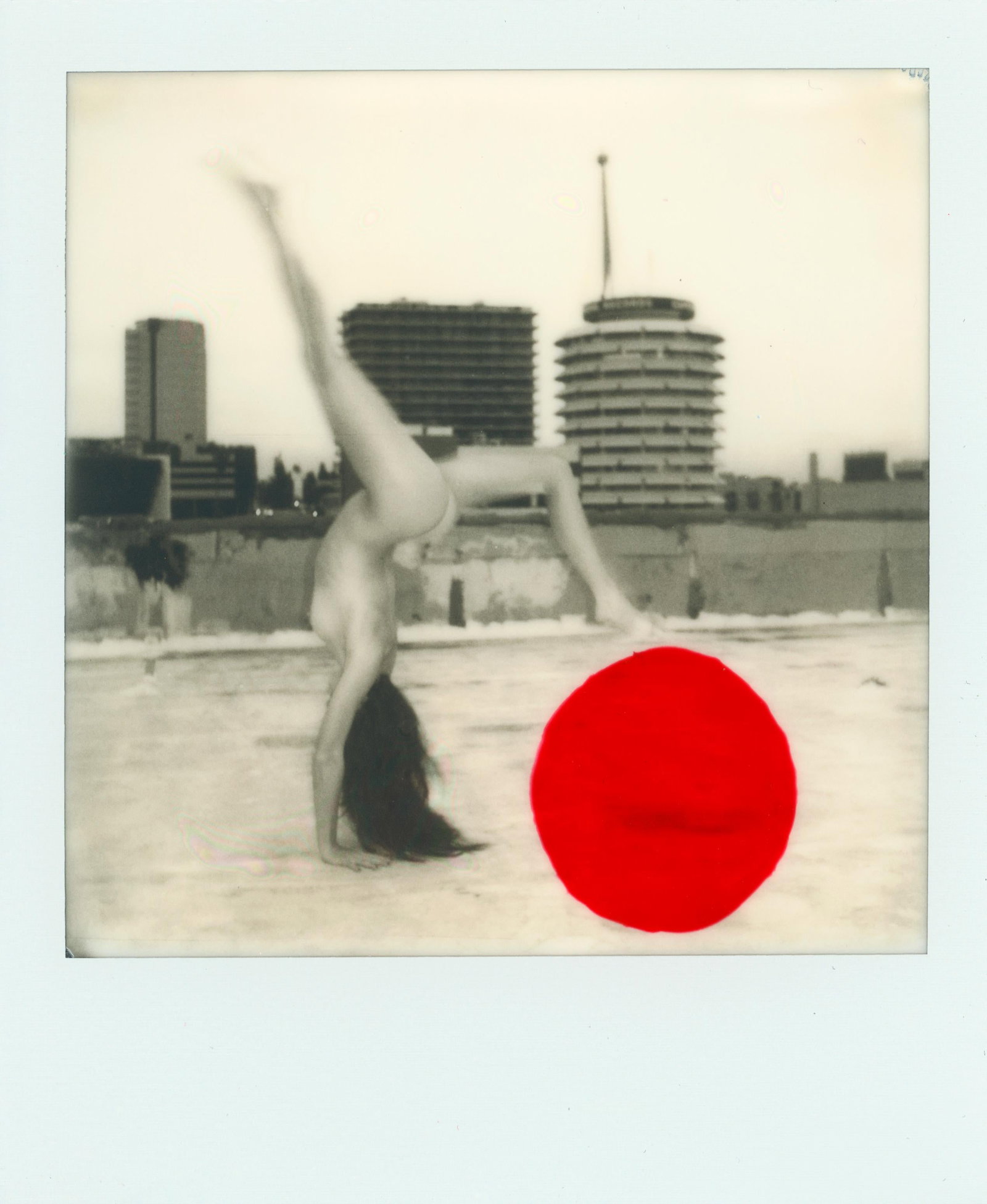 2019 Signed Polaroid Nude Photograph Pola Girls 5 by Larsen Sotelo: 2019 Signed Polaroid Nude Photograph Pola Girls 5 by Larsen Sotelo "Pola Girls 5" is a unique contemporary Polaroid nude photograph by Larsen Sotelo, created in 2019. This piece includes the white Pol