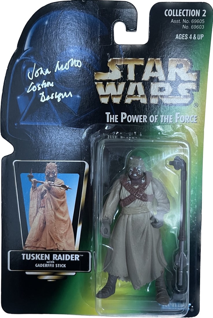 Kenner Hasbro POTF Star Wars action figure signed by John Mollo BAS (1 of 1)