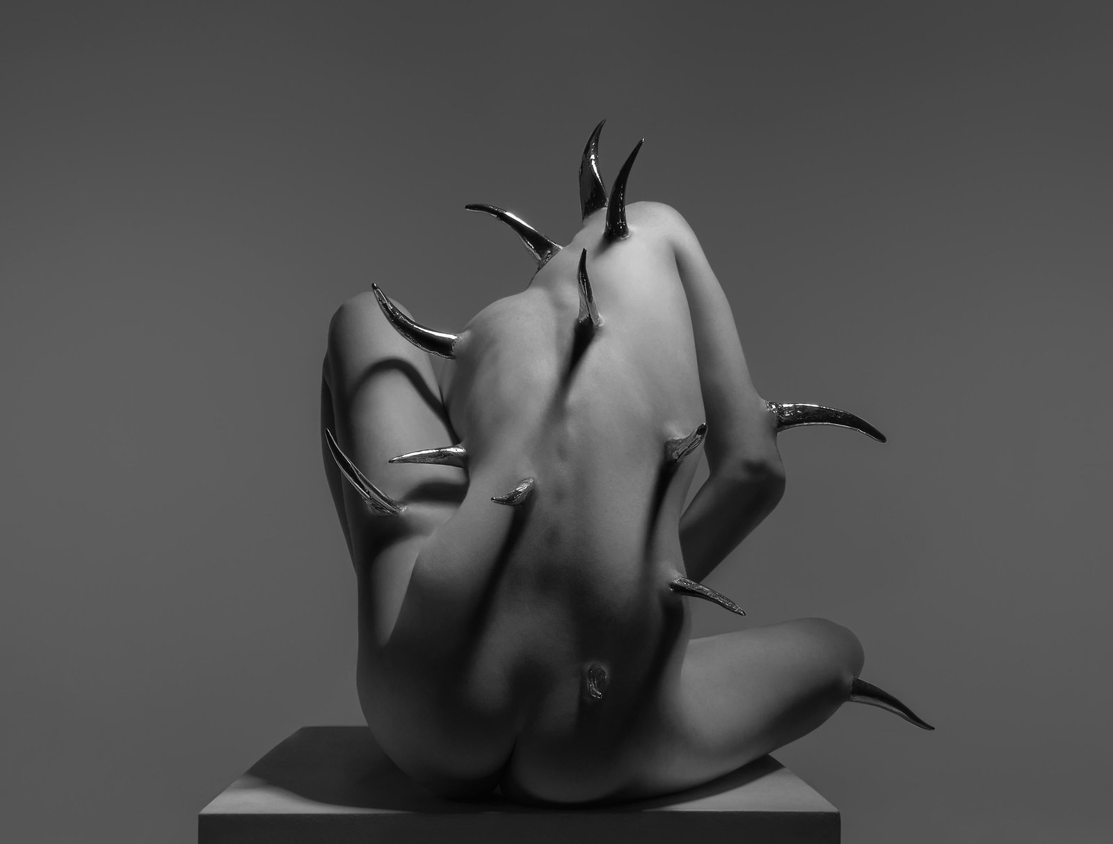 Aaron McPolin Willful Sin II archival pigment nude photo 24 x 36 Ed. 1/7: Aaron McPolin Willful Sin II archival pigment nude photo 24 x 36 Ed. 1/7 "Willful Sin II" is a contemporary nude photographic artwork by Aaron McPolin from 2019. This limited edition archival pigment 