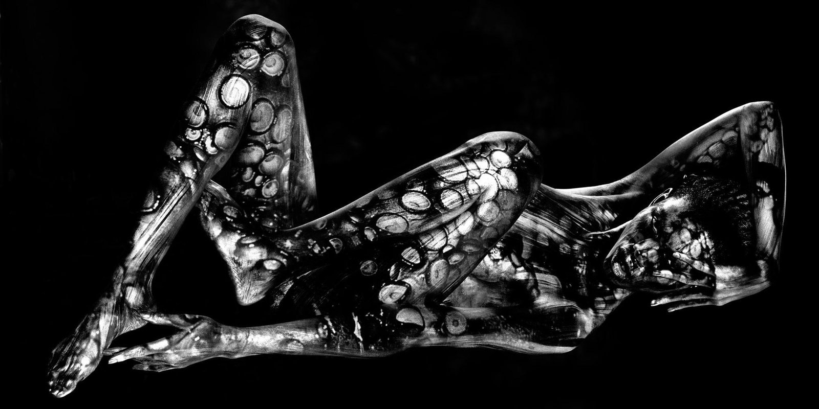 Giuliano Bekor Octopussy O20 abstract photograph 40" x 84" edition 2/6 (1 of 5)