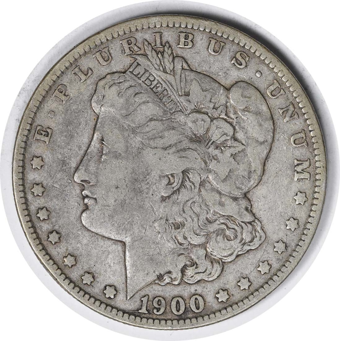 VF 1900-O Morgan Silver Dollar VAM 29A Die Break Uncertified (1 of 2)