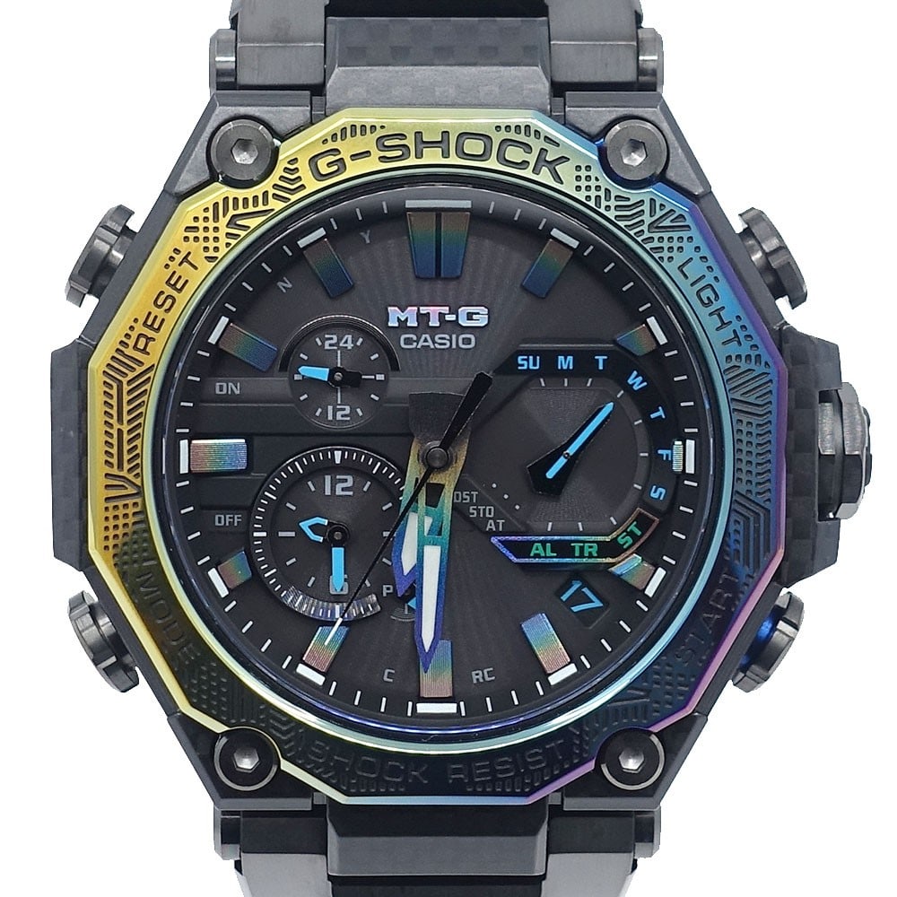 CASIO MTG-B2000YR-1AJR G-SHOCK MT-G mens wristwatch black dial (1 of 9)