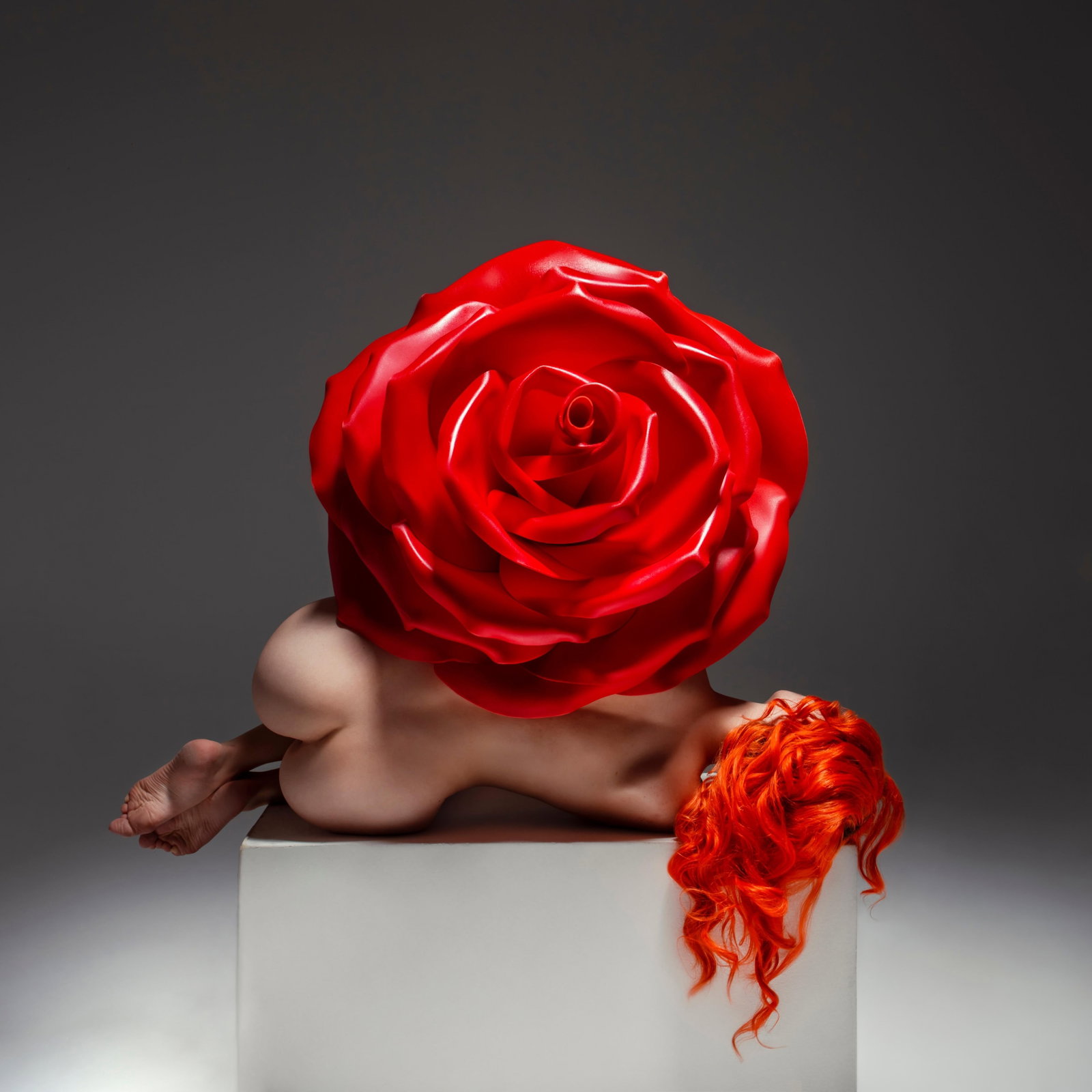Aaron McPolin Unfolding Heart archival pigment nude photograph 30 x 30 Edition 1/7: Aaron McPolin Unfolding Heart archival pigment nude photograph 30 x 30 Edition 1/7 "Unfolding Heart" is a contemporary nude photography work by Aaron McPolin from 2023. This archival giclee print is s