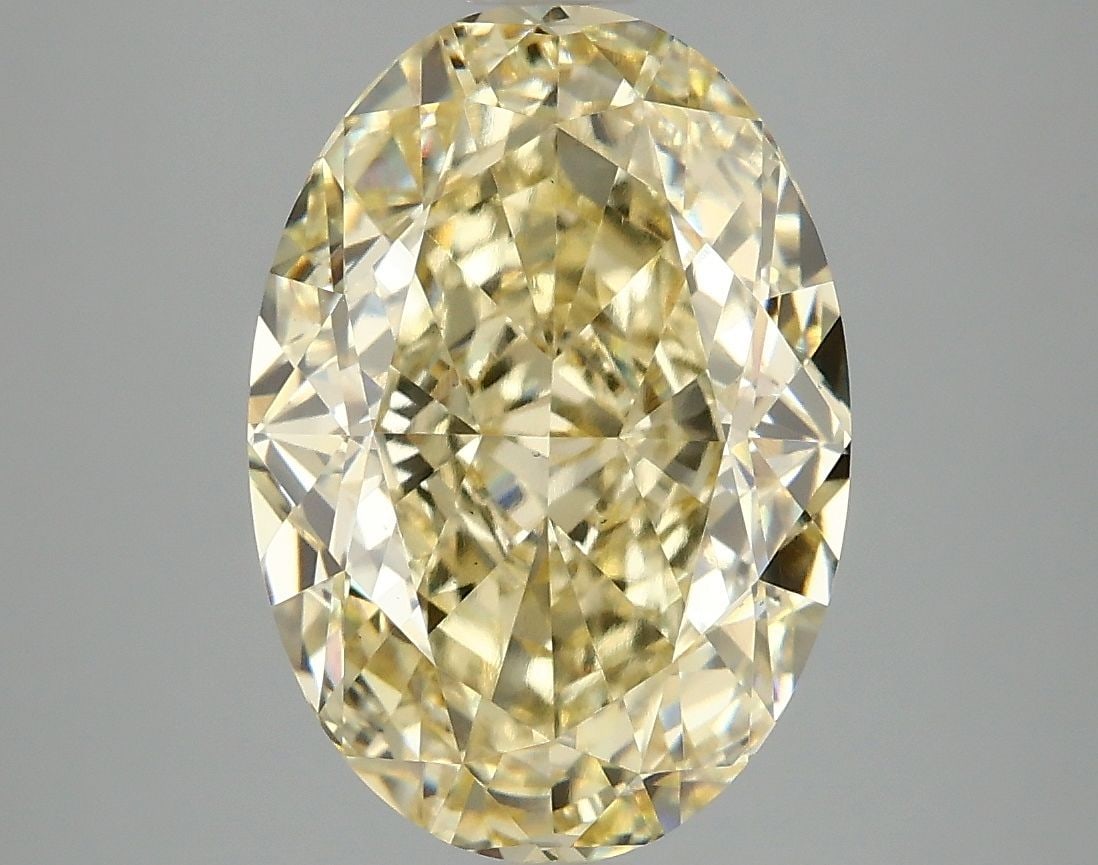 Loose Diamond - OVAL 5.08ct Fancy Intense Yellow VS1: Loose Diamond - OVAL 5.08ct Fancy Intense Yellow VS1 Source: This is a real non-mined Diamond that has been grown in a lab Shape: OVAL Carats: 5.08 Color: Fancy Intense Yellow Certification: IGI Video