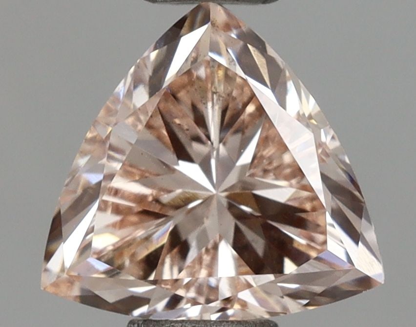 Loose Diamond - TRILLIANT 1.01ct Fancy Vivid Pink SI1: Loose Diamond - TRILLIANT 1.01ct Fancy Vivid Pink SI1 Source: This is a real non-mined Diamond that has been grown in a lab Shape: TRILLIANT Carats: 1.01 Color: Fancy Vivid Pink Certification: NONE Vi