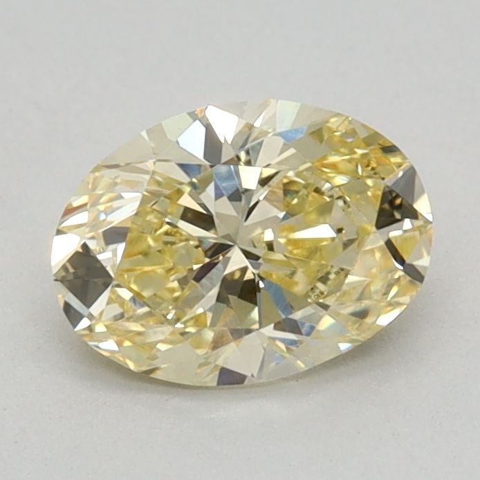 Loose Diamond - OVAL 0.65ct Fancy Yellow VS2: Loose Diamond - OVAL 0.65ct Fancy Yellow VS2 Source: This is a real non-mined Diamond that has been grown in a lab Shape: OVAL Carats: 0.65 Color: Fancy Yellow Certification: IGI Video: