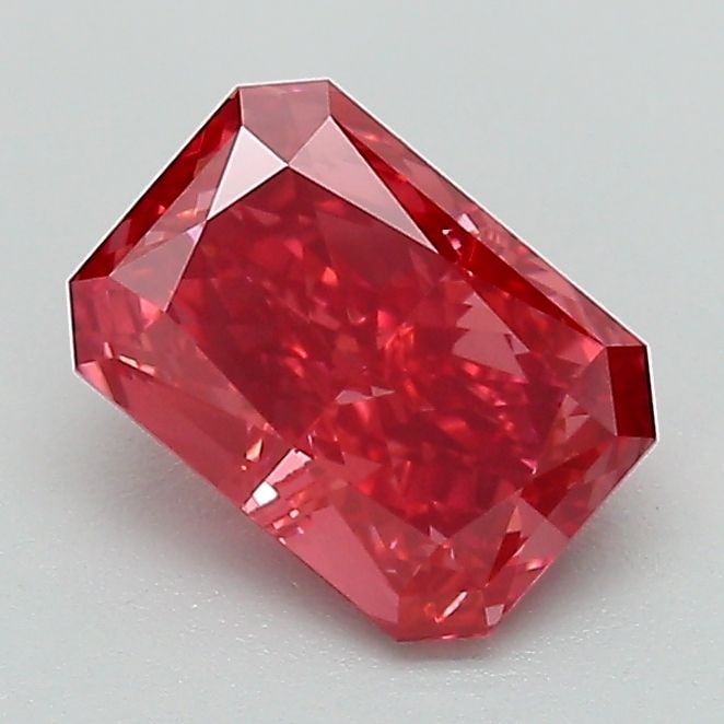 Loose Diamond - RADIANT 1.05ct Fancy Deep Pink VVS2: Loose Diamond - RADIANT 1.05ct Fancy Deep Pink VVS2 Source: This is a real non-mined Diamond that has been grown in a lab Shape: RADIANT Carats: 1.05 Color: Fancy Deep Pink Certification: IGI Video: