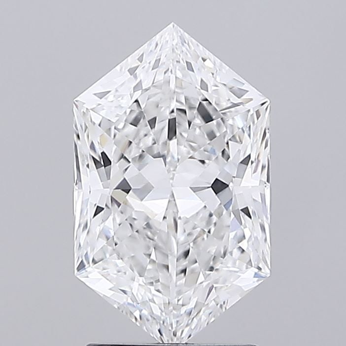 Loose Diamond - HEXAGONAL 2.08ct D VVS1: Loose Diamond - HEXAGONAL 2.08ct D VVS1 Source: This is a real non-mined Diamond that has been grown in a lab Shape: HEXAGONAL Carats: 2.08 Color: D Clarity: VVS1 Certification: IGI Video: