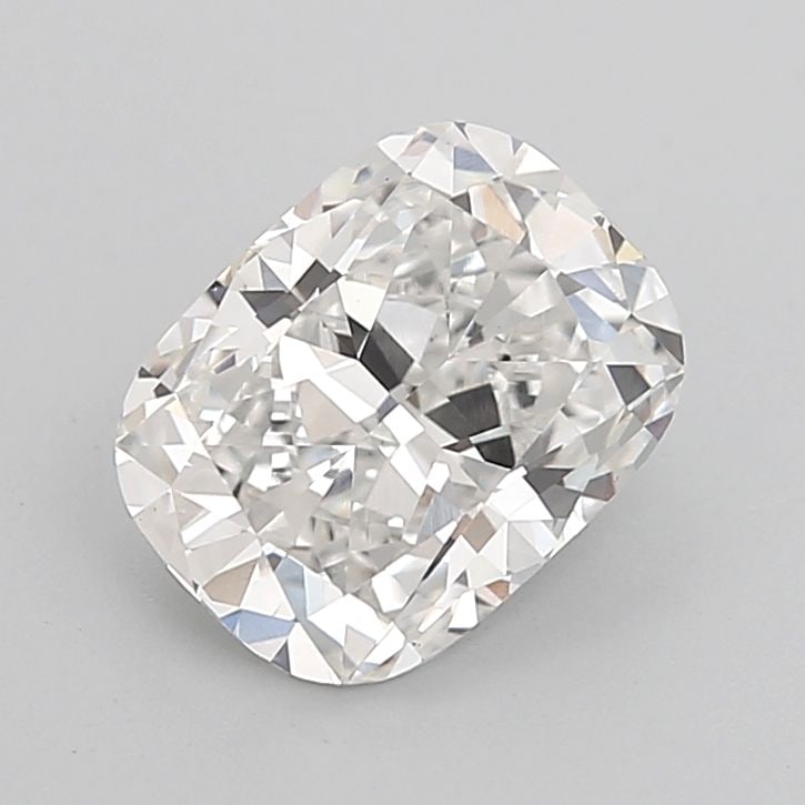 Loose Diamond - CUSHION MODIFIED 2.6ct E VVS2: Loose Diamond - CUSHION MODIFIED 2.6ct E VVS2 Source: This is a real non-mined Diamond that has been grown in a lab Shape: CUSHION MODIFIED Carats: 2.6 Color: E Clarity: VVS2 Certification: IGI Video: