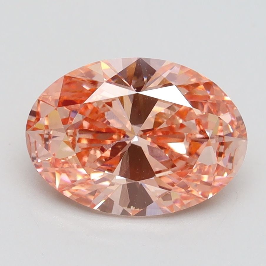 Loose Diamond - OVAL 2.06ct Fancy Intense Pink VS1: Loose Diamond - OVAL 2.06ct Fancy Intense Pink VS1 Source: This is a real non-mined Diamond that has been grown in a lab Shape: OVAL Carats: 2.06 Color: Fancy Intense Pink Certification: IGI Video: