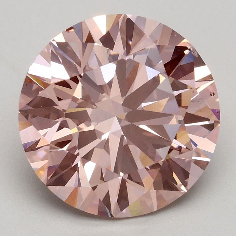 Ideal Loose Diamond - ROUND 3.1ct Fancy Intense Pink VS2: Ideal Loose Diamond - ROUND 3.1ct Fancy Intense Pink VS2 Source: This is a real non-mined Diamond that has been grown in a lab Shape: ROUND Carats: 3.1 Color: Fancy Intense Pink Certification: IGI Vid