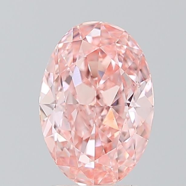 Loose Diamond - OVAL 2.01ct Fancy Vivid Pink VS1: Loose Diamond - OVAL 2.01ct Fancy Vivid Pink VS1 Source: This is a real non-mined Diamond that has been grown in a lab Shape: OVAL Carats: 2.01 Color: Fancy Vivid Pink Certification: IGI Video: Video