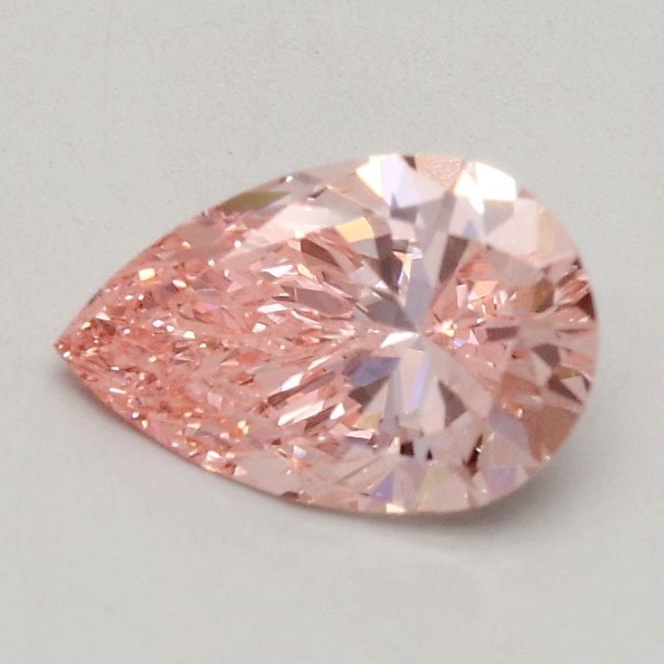 Loose Diamond - PEAR 0.64ct Fancy Vivid Pink VS1: Loose Diamond - PEAR 0.64ct Fancy Vivid Pink VS1 Source: This is a real non-mined Diamond that has been grown in a lab Shape: PEAR Carats: 0.64 Color: Fancy Vivid Pink Certification: IGI Video: Video
