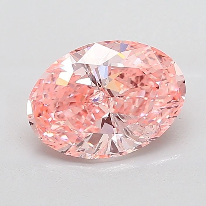 Loose Diamond - OVAL 3.01ct Fancy Vivid Pink I1: Loose Diamond - OVAL 3.01ct Fancy Vivid Pink I1 Source: This is a real non-mined Diamond that has been grown in a lab Shape: OVAL Carats: 3.01 Color: Fancy Vivid Pink Certification: IGI Video: